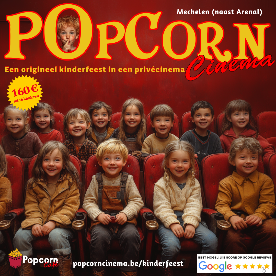 Popcorn Cinema Kinderfeest 